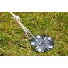 Froli 14cm Diameter Anchor Plate Set with 10 Fixing Screws Grey
