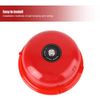 Garsent Fire Alarm Bell 4 inches 100Db Security Bell (12V)
