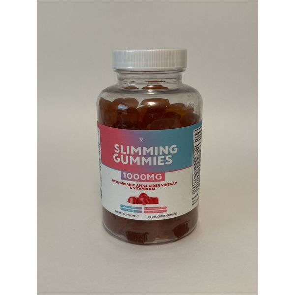 Slimming Gummies With Organic Apple Cider Vinegar & Vitamin B12 60 Gummies