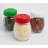 Cheese Shaker Tops-Plastic- Rust & Dent Free Forever Lids (12 Count) 241W WHITE