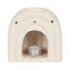 Cream Speckle Arch Ceramic Oil Burner