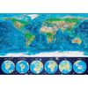 Educa Children's 1000 Neon World Map Puzzle