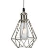 Pendant Cage - Brushed Chrome
