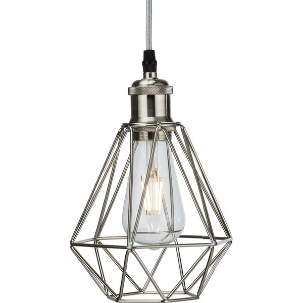 Pendant Cage - Brushed Chrome
