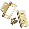 Statuary Bronze Finial Hinge, 11/16" (A) x 7/8" (B) x 2-1/2" (C), Pair