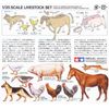 Tamiya Models Livestock Set Kit