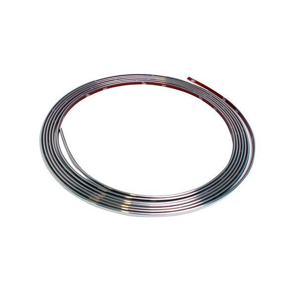 EUFAB 30183 Universal Chrome Trim 3.65 x 3.5 mm