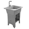 Freestanding Plastic Utility Sink Laundry sink Size:31.5*22.0