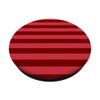 Striped Pattern with Red and Red Stripes PopSockets Swappable PopGrip