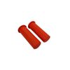 REPLACEMENT WHEELBARROW HANDLE GRIPS 30MM INSIDE DIAMETER SOFT GRIP (ORANGE)