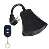 Teklectric Smart Outdoor Plug-in Wireless Remote Weatherproof Grounded Outlets
