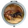 Dachshunds Hunting, 1912 Compact Mirror