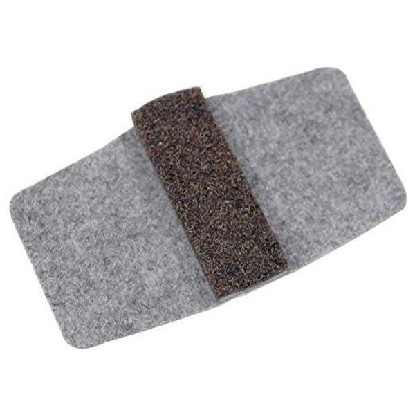 LLR49319 Wrap Around Floor Savers, Gray (Pack of 16)