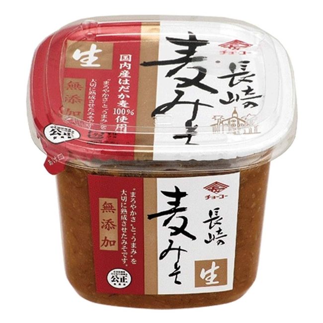 Choko Additive-Free Nagasaki Barley Miso, 17.6 oz (500 g), Cup