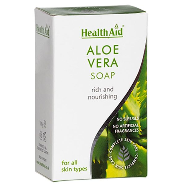 HealthAid Aloe Vera Soap, 100 g