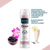 ABOVE Cream Sugar - 48 Hours Antiperspirant Deodorant Spray for Woman - Notes of Cassis and Freesia - Protects Against Sweat and Body Odor - Moisturizes - Alcohol Free and Does Not Stain - 3.17 oz