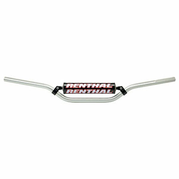 Renthal Rider 7/8" Handlebar Ricky Carmichael High Bend Silver