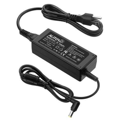 for LG Monitor Power Cord 19V Power Supply for LG Electronics 19" 20" 22" 23" 24" 27" 32" LED LCD HD TV Widescreen AC Adapter Replacement, 8.85ft 65W 6.5mm x 4.4mm DC Plug