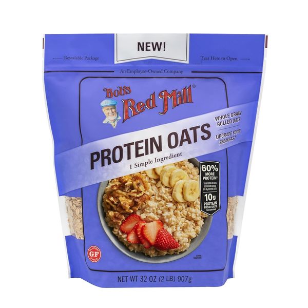 Bob`s Red Mill Oats Protein Gf Rolled 32 OZ