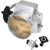 Silver 92mm Throttle Body TPS Throttle  + Sensor 4-Bolt for LSX LS LS1 LS2 LS7