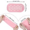 3 Pairs Moisturising Socks, Cotton Socks for Moisturising, Gel Socks for Women Moisture Socks for Moisturising Dry Feet Helps Repair Dry Cracked Skins and Softens Feet (Blue, Pink, Purple)
