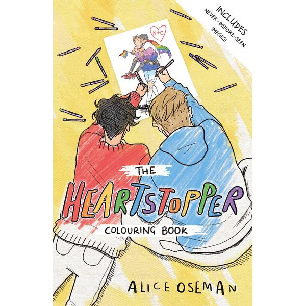 The Official Heartstopper Colouring Book: The bestselling graphic novel, now on Netflix!