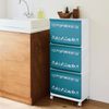 Belle Maison Moomin Laundry Basket, Wagon, Laundry Storage