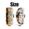 2 Wide-Tooth Combs, Styling Aid, Detangling Comb, Portable Comb, Durable Comb