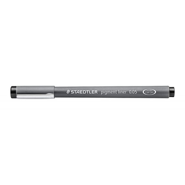 Staedtler Pigment Liner, 0.05mm, Black Ink (308-0.05)