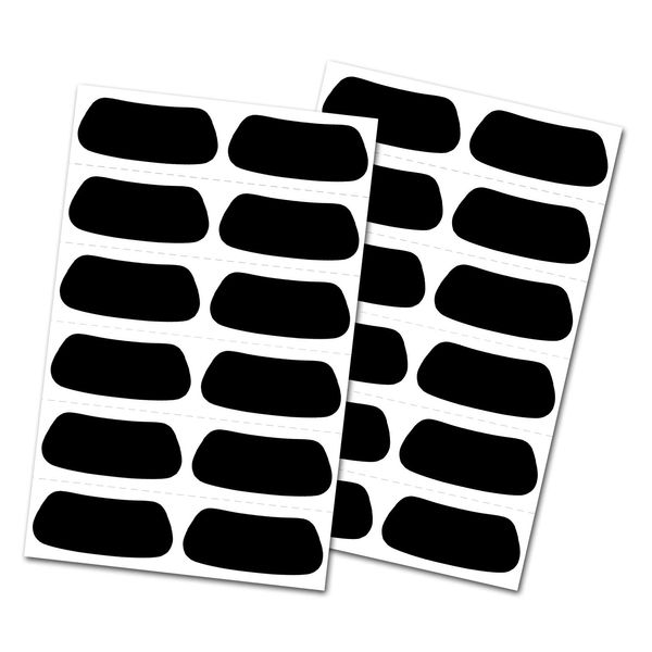 Rawlings | EYE BLACK Adhesive Stickers | Black