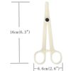 Piercing Clamps Disposable,10pcs Disposable Piercing Forceps Clamp Slotted Navel Forceps Piercing Pliers Piercing Tool Supply