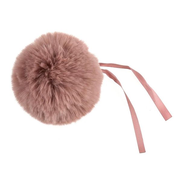 Trimits Faux Fur Pom Pom Medium 6cm Assorted Colours Pink