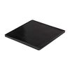 Sorbothane Vibration Isolation Square Pad, 4"x4", 2 Pack (70 Duro, 0.125" Thick)