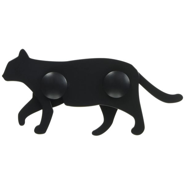 Asahi Denki Kasei, Cat Safety Door Lock, ABA-40, Black (BK)