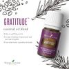 Young Living Gratitude Premium Essential Oil Blend - Aromatherapy for Thankfulness and Positivity - Uplifting Grand Fir and Frankincense Aroma - 5 ml Bottle
