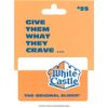 White Castle Gift Card $25