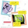 Sonic LS-5593-V School PC Case with Cushion, Medium Size, Shift Plus, Candy Violet [Bulk Purchase 3 Pieces]