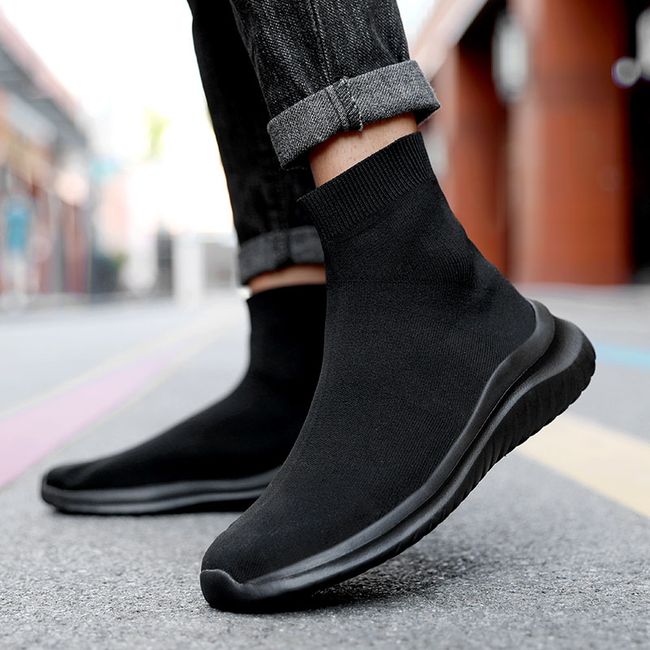 2021 Breathable Ankle Boot Women Socks Shoes Female Sneakers