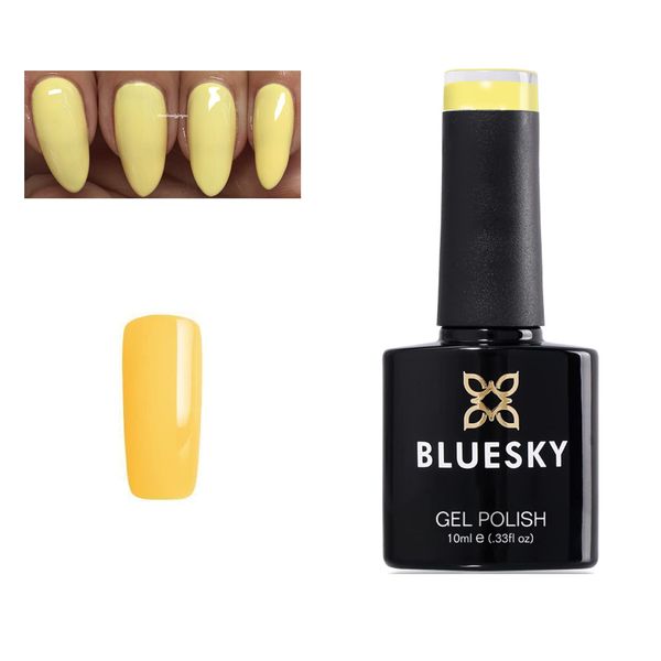 Bluesky Gel Polish Yellow Lemon Primrose Reflection Of You AW1803 Nail UV LED Soak Off 10ml SPECIAL PRICE