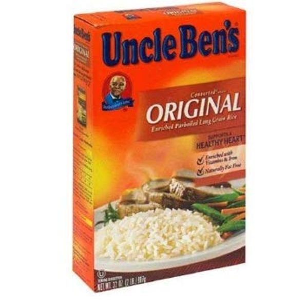 Uncle Ben's, Enriched Parboiled Long Grain Rice, Original, 32oz Box (Pack of 4)