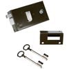 Yale YAH36G Horizontal Wall Lock with 2 Keys Left Version for Interior Door, Khaki, Gauche