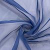 5ft x 32ft NAVY BLUE Premium Chiffon Sheer Backdrop CURTAIN PANEL Drape Party