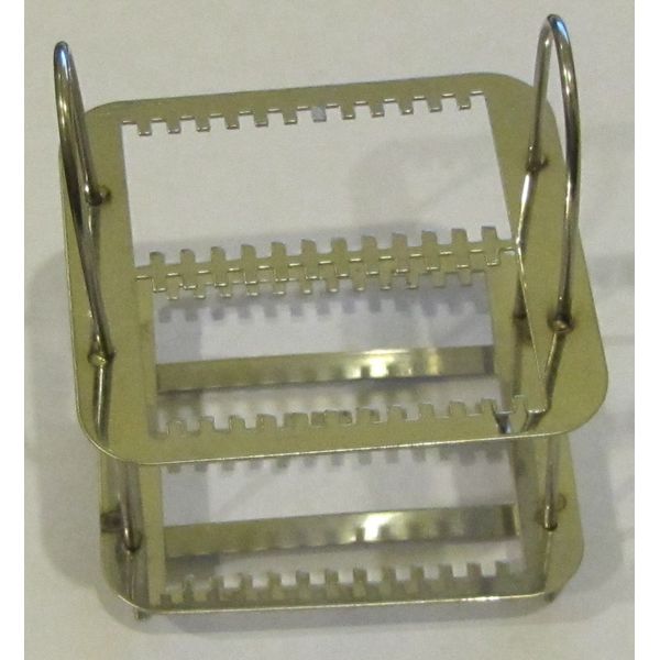 Microscope Slides Rack Stand for Staining Drying, 26 Positions