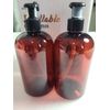 Refillable Plastic Bottles 16oz Amber 2 Per Box New Bottiful Home Shampoo Lotion