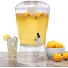 Beverage Dispenser 3 Gallon Unbreakable Acrylic Ice Core Compartment Outdoor Use
