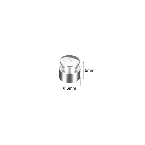 uxcell M2 Steel Calibration Weight Chrome Plated 1g for Balances Digital Scales