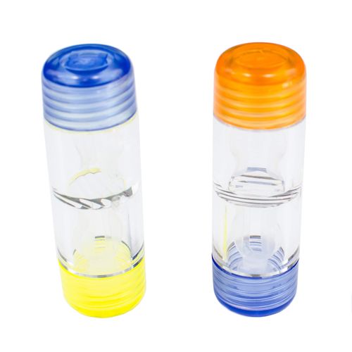 Premium Contact Lens Cases for Hard Lenses/RGP Lenses - 2 Pcs by Sports World Vision