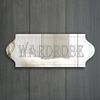 "Wardrobe" Door Sign Plaque
