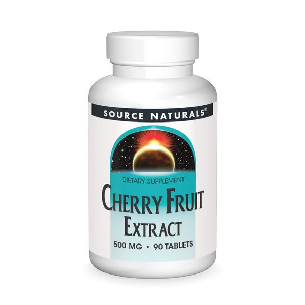 Source Naturals Cherry Fruit Extract, 500mg - 90 Tablets