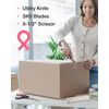 Pink Tool Kit - 236 Pieces Pink Tool Set Household Tool Kit Perfect